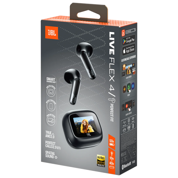 Наушники JBL Live Flex 4 Черный Беспроводные / Персональный / Вкладыши photo 10