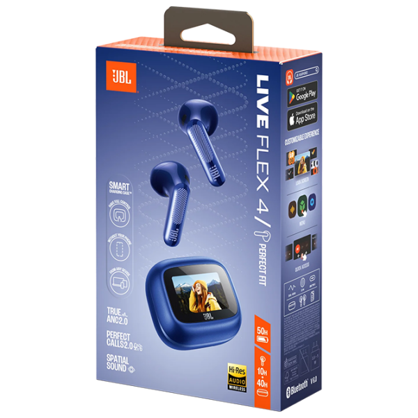 Наушники JBL Live Flex 4 Синий Беспроводные / Персональный / Вкладыши photo 10