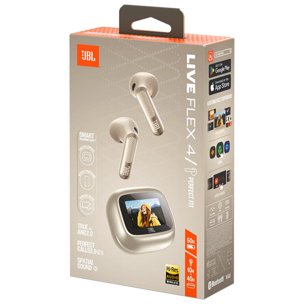 Наушники JBL Live Flex 4 Шампанское Беспроводные / Персональный / Вкладыши photo 10
