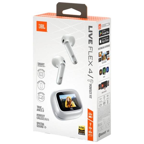 Наушники JBL Live Flex 4 Серебряный Беспроводные / Персональный / Вкладыши photo 10