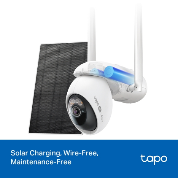 Камера видеонаблюдения TP-Link TAPO C665G KIT 8 МП Белый 3848 x 2168пкс / Беспроводные photo 4