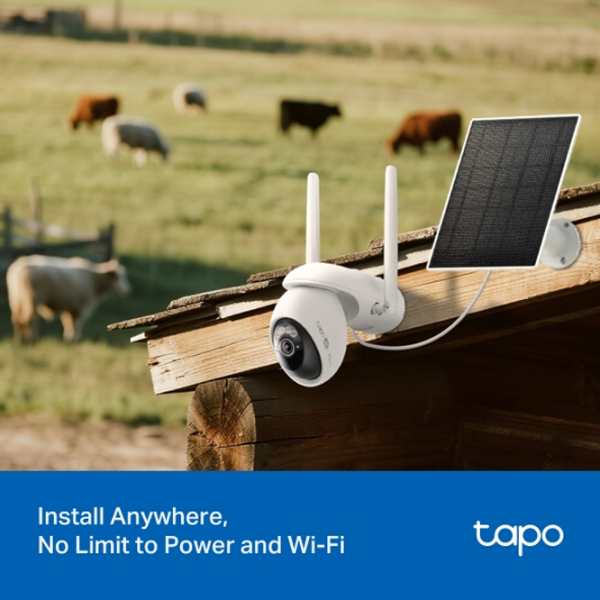Камера видеонаблюдения TP-Link TAPO C665G KIT 8 МП Белый 3848 x 2168пкс / Беспроводные photo 5