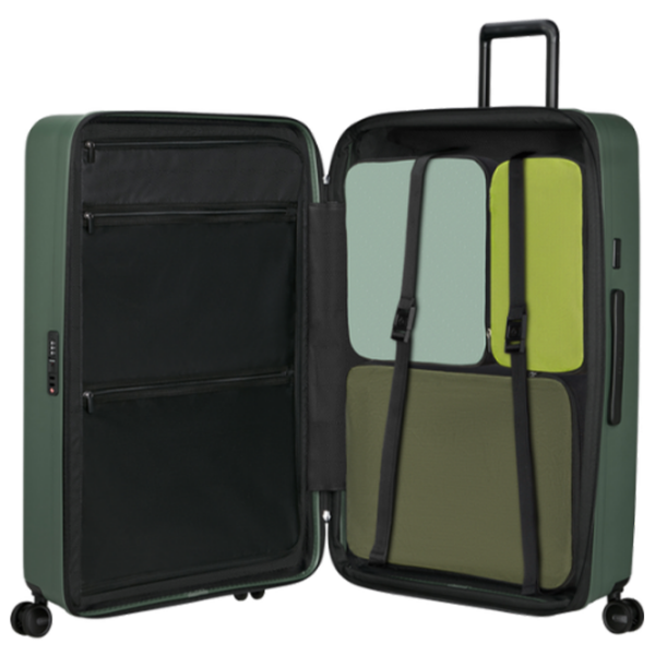 Чемодан Samsonite Restackd Зеленый 120л   photo 3