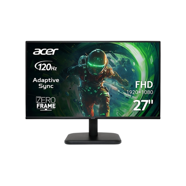Монитор Acer EK271Gbi Черный 27" Full HD IPS LED photo 1