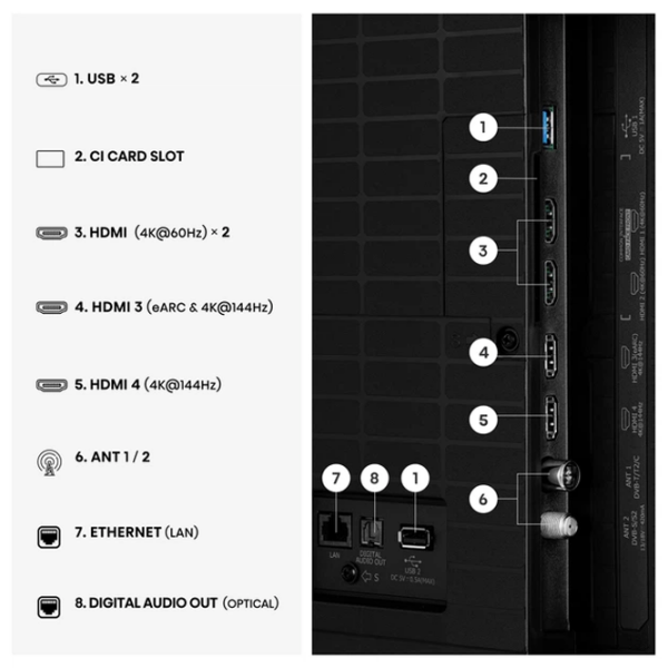 Televizor Hisense 75U7SE Smart TV 4K Black 75" | DLED | 4K photo 3