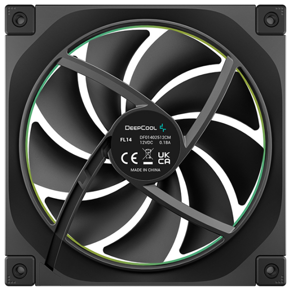 Вентилятор для корпуса Deepcool FL14 Черный  photo 4