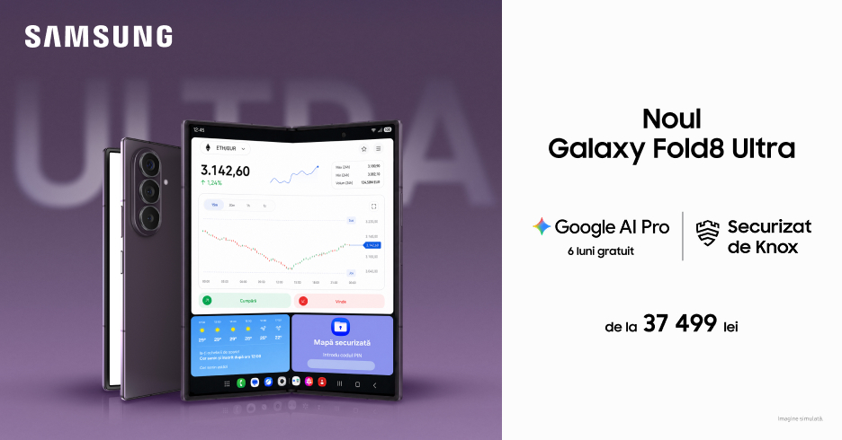 Galaxy Flip 8, Fold 8 sau Fold 8 Ultra? Alege-ți smartphone-ul flexibil și comod