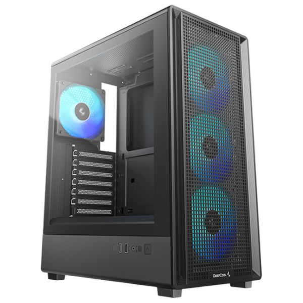 Корпус Deepcool CC550 4F Черный micro ATX photo 1