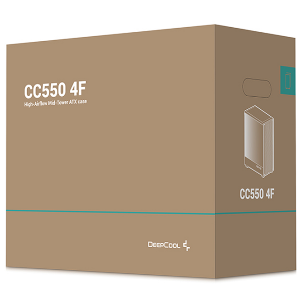 Корпус Deepcool CC550 4F Черный micro ATX photo 12