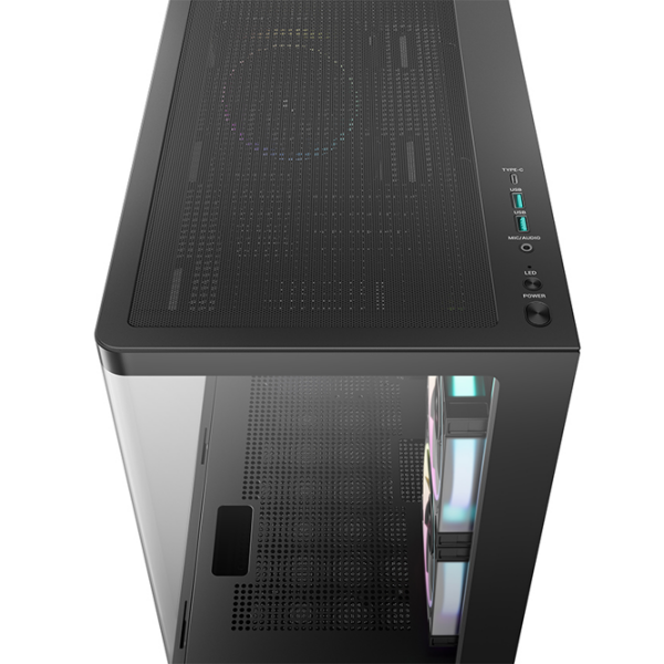 Корпус Deepcool CG380U 3F Черный ITX photo 5
