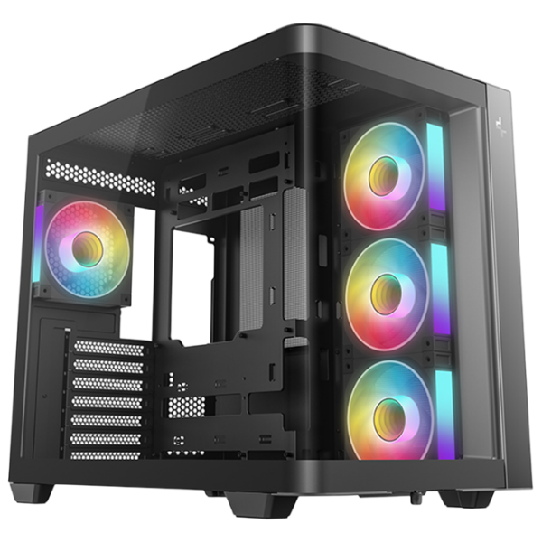Корпус Deepcool CG530U 4F Черный ITX photo 1
