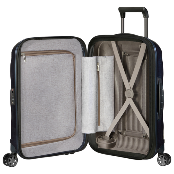 Valiză Samsonite C-Lite Spinner Expandable Blue Midnight 42l   photo 3