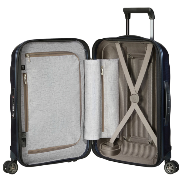 Valiză Samsonite C-Lite Spinner Expandable Blue Dark 42l   photo 4