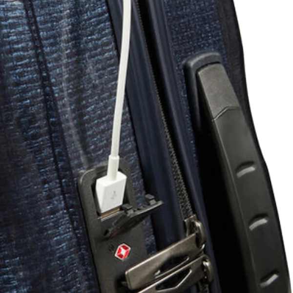 Valiză Samsonite C-Lite Spinner Expandable Blue Dark 42l   photo 8