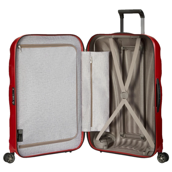 Valiză Samsonite C-Lite Spinner Red 94l   photo 5