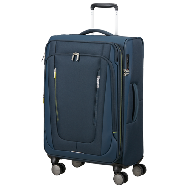 Valiză American Tourister WANDERLITE Blue 81l   photo 2