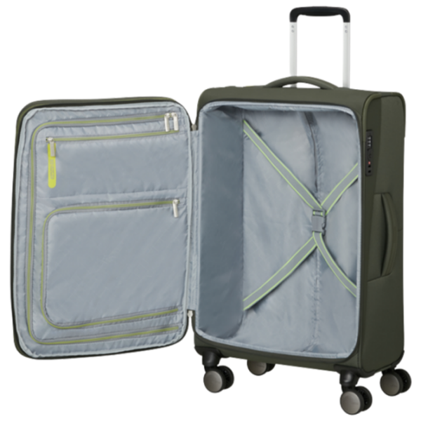 Valiză American Tourister WANDERLITE Khaki 81l   photo 4