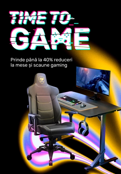Prinde până la 40% reduceri la mese și scaune gaming
