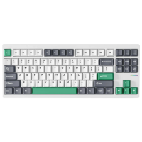 Tastatură Mchose GX87 Lite White Gaming, Fără fir