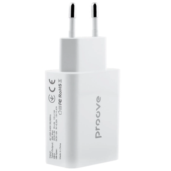 Încărcător de rețea Proove Rapid (20 W) White 2 A / White photo 2