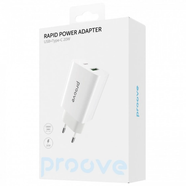 Încărcător de rețea Proove Rapid (20 W) White 2 A / White photo 4