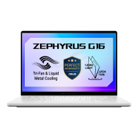 Laptop Asus ROG Zephyrus G16 GU606AR Platinum White 16" | 32 GB | 1 TB | Intel Core Ultra 9 386H | GeForce RTX 5070 Ti 12 GB