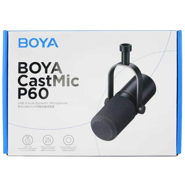 Микрофон Boya CastMic P60 Черный  photo 13
