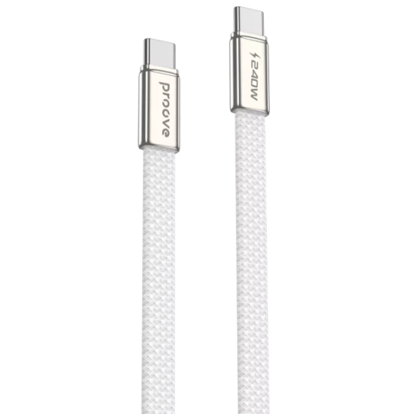 Кабель для телефона Proove AirLine USB Type-C / USB Type-C Белый  photo 1