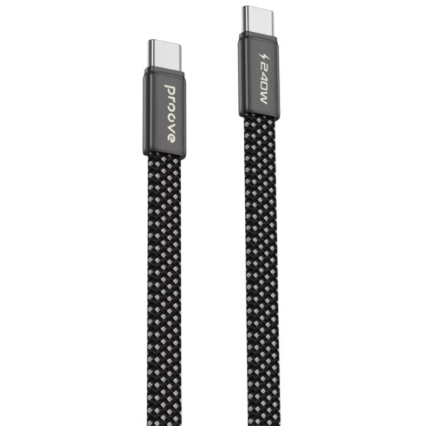 Кабель для телефона Proove AirLine USB Type-C / USB Type-C Черный  photo 1