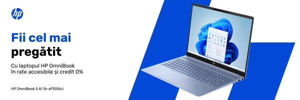 Fii cel mai pregătit din clasă cu laptopul dorit HP OmniBook!