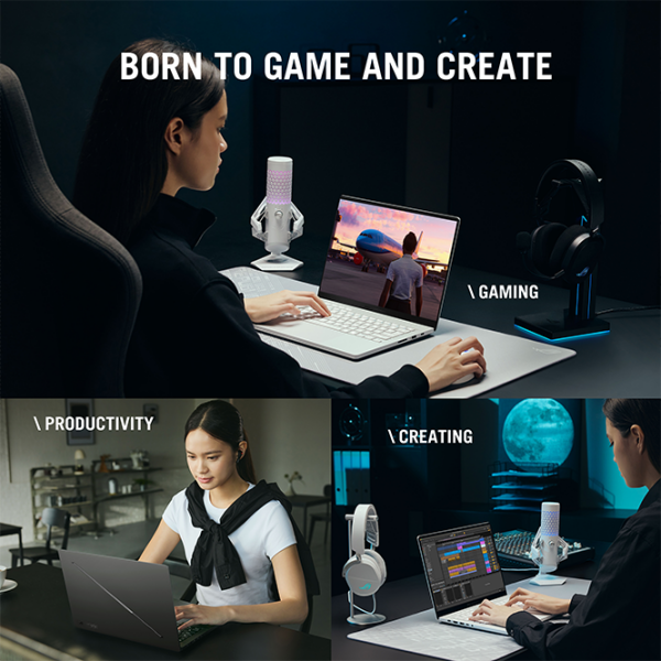Ноутбук Asus ROG Zephyrus G14 GU405AR Platinum Белый 14" | 32 ГБ | 1 ТБ | Intel Core Ultra 9 386H | GeForce RTX 5070 Ti 12 ГБ photo 4