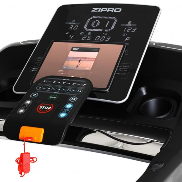 Беговая дорожка Zipro Dream Черный 150 кг, 20 км/ч photo 4