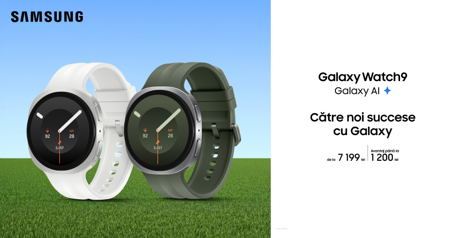 Alege unul dintre cele mai noi modele: Galaxy Watch 9 sau Galaxy Watch Ultra 2
