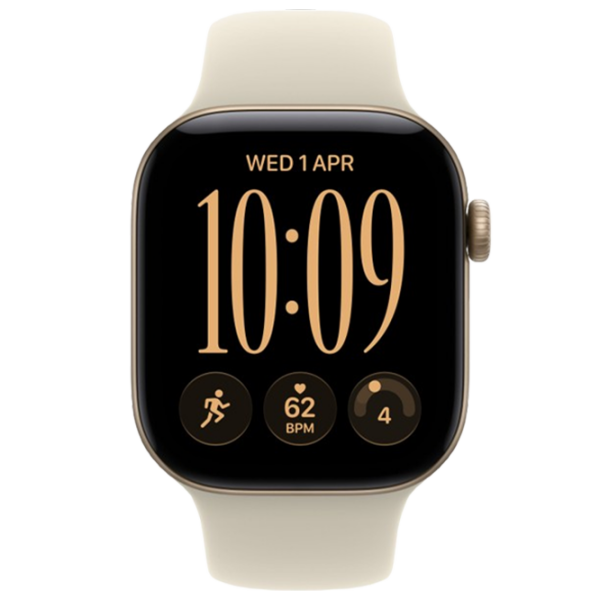 Ceas inteligent Apple Watch Series 12 Light Gold 1.96" | 46 mm | Aluminiu/Fluoroelastomer
| MJEP4ET/A photo 3
