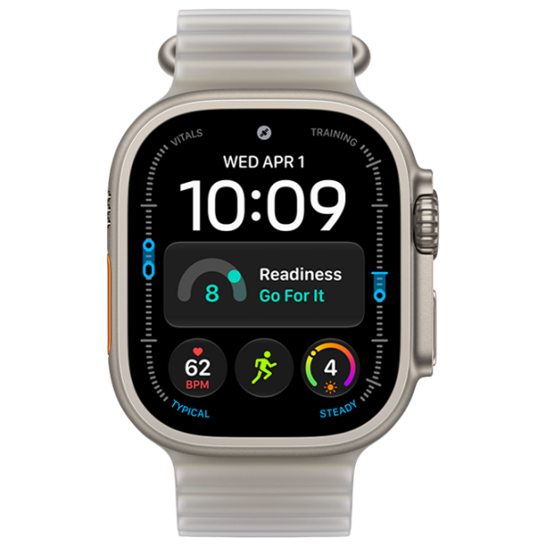 Ceas inteligent Apple Watch Ultra 4 Titanium 1.98" | 49 mm | Titan/Silicon
| MJAD4QI/A photo 2