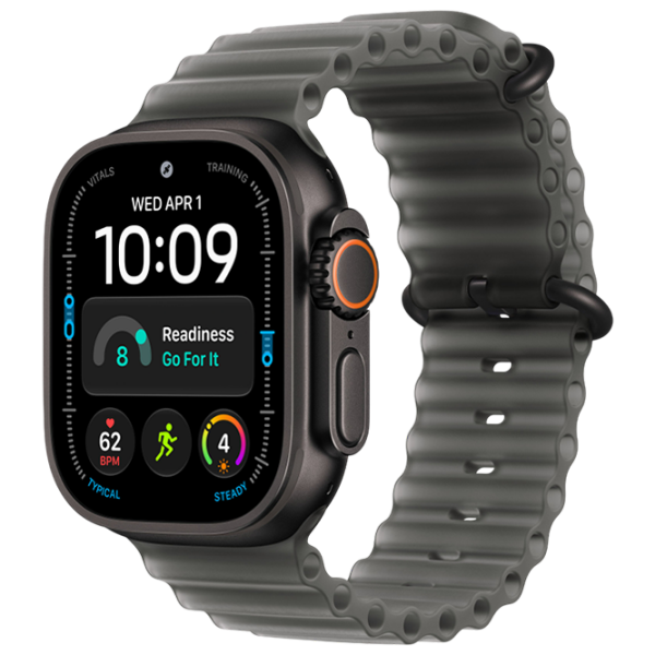 Ceas inteligent Apple Watch Ultra 4 Black 1.98" | 49 mm | Titan/Silicon
| MJAY4QI/A photo 1