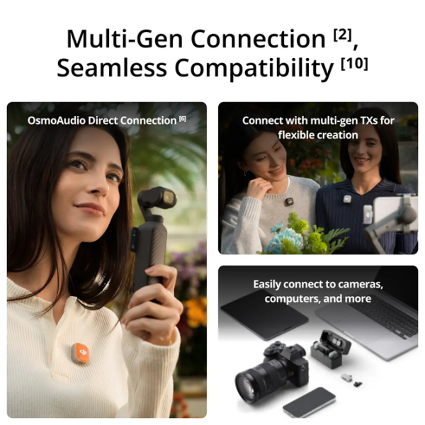 Микрофон DJI Mic Mini 2 (1TX + 1RX) Черный  photo 9