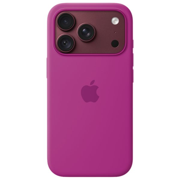 Husă pentru smartphone Apple iPhone 18 Pro (Silicone) Magenta Apple, Silicon, MagSafe Back