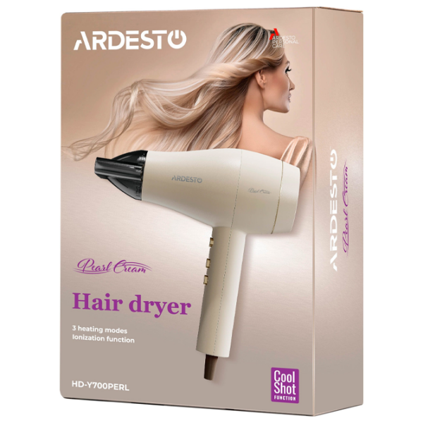 Uscător de păr Ardesto HD-Y700PERL Beige  photo 8