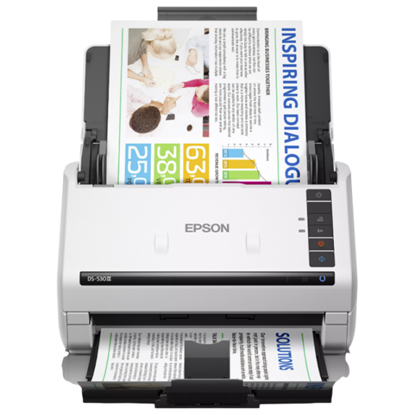 Сканер Epson
WorkForce
DS-530 III Белый , ,  photo 2