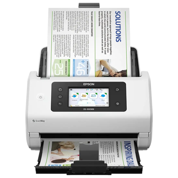 Сканер Epson
WorkForce
DS-900WN Белый , ,  photo 1