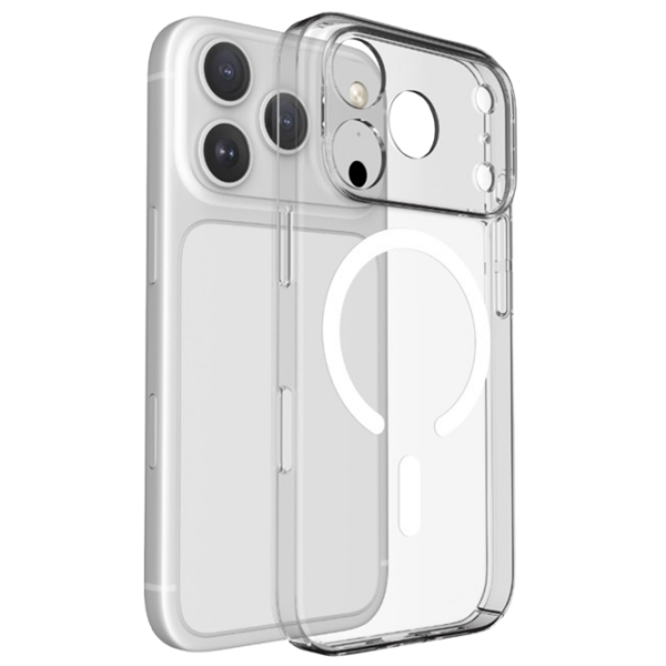 Чехол для смартфона Apple iPhone 18 Pro Max (Ultra Slim) White Прозрачный Cellularline, ТПУ, MagSafe Back