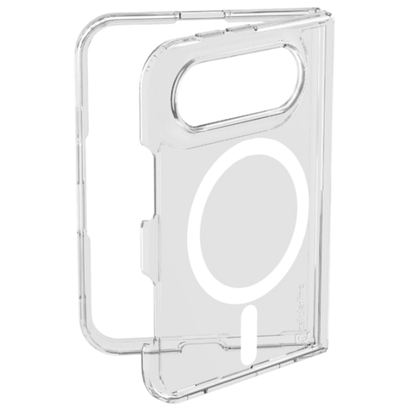 Husă pentru smartphone Apple iPhone DUO (Ultra Slim) White Transparent Cellularline, TPU, MagSafe Back