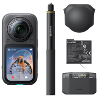 Экшн-камера Insta360 X6 Essentials Bundle Черный 48 МП / 2600 мАч / IP68