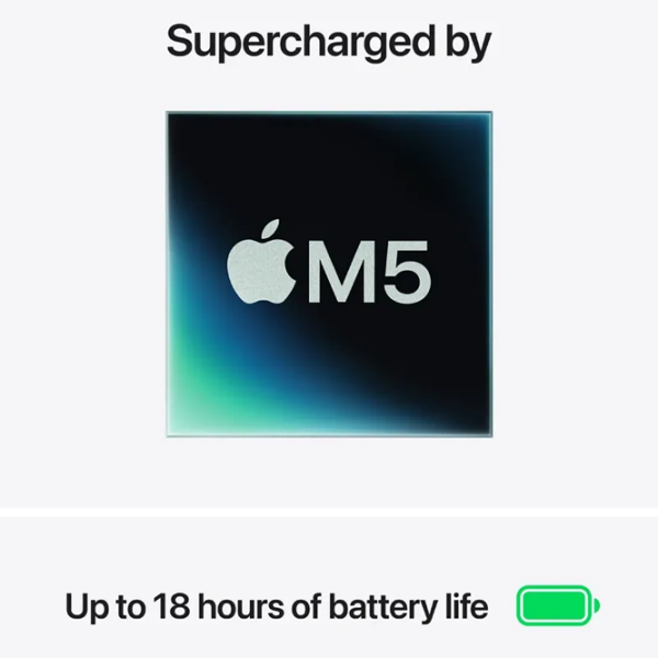 Ноутбук Apple MacBook Air 13.6 2026 Серебряный 14" | 16 ГБ | 512 ГБ | Apple M5 10C/8G | VGA Встроенная photo 5