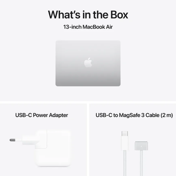 Ноутбук Apple MacBook Air 13.6 2026 Серебряный 14" | 16 ГБ | 512 ГБ | Apple M5 10C/8G | VGA Встроенная photo 7