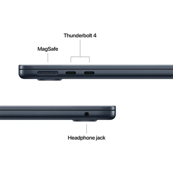 Ноутбук Apple MacBook Air 13.6 2026 Midnight 14" | 16 ГБ | 512 ГБ | Apple M5 10C/8G | VGA Встроенная photo 5