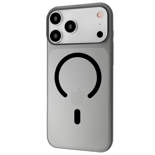 Чехол для смартфона Apple iPhone 18 Pro (Crystal) Черный Proove, ТПУ, MagSafe Back