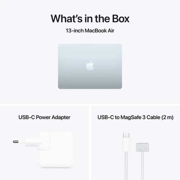 Ноутбук Apple MacBook Air 13.6 2026 Sky Синий 14" | 16 ГБ | 512 ГБ | Apple M5 10C/8G | VGA Встроенная photo 5
