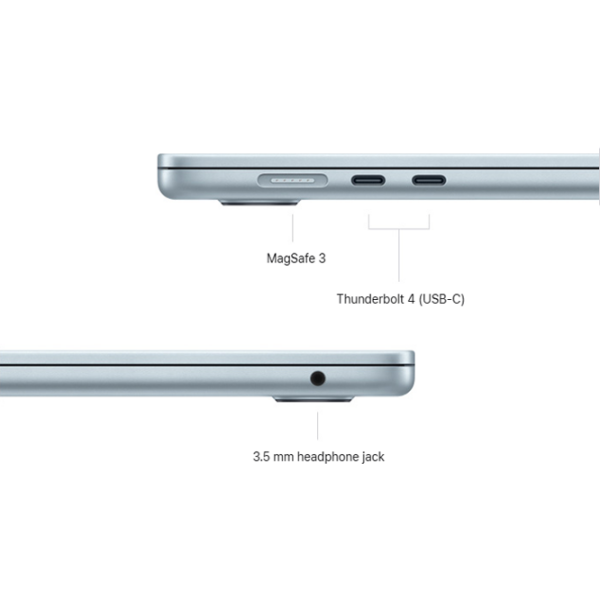 Ноутбук Apple MacBook Air 15 2026 Серебряный 15" | 16 ГБ | 512 ГБ | Apple M5 10C/10G | VGA Встроенная photo 6